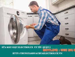 Sửa máy giặt Electrolux tại nhà Quận 3